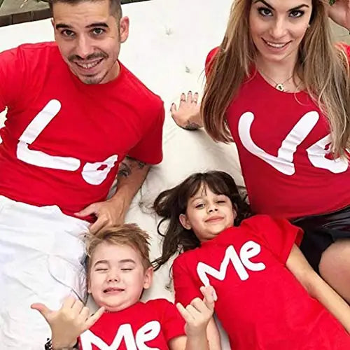 'Love Me' Family Matching T-Shirts