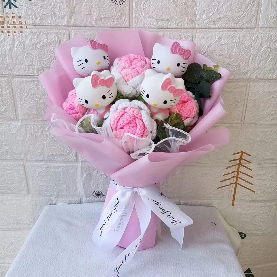 Hello Kitty Plush Rose Bouquet