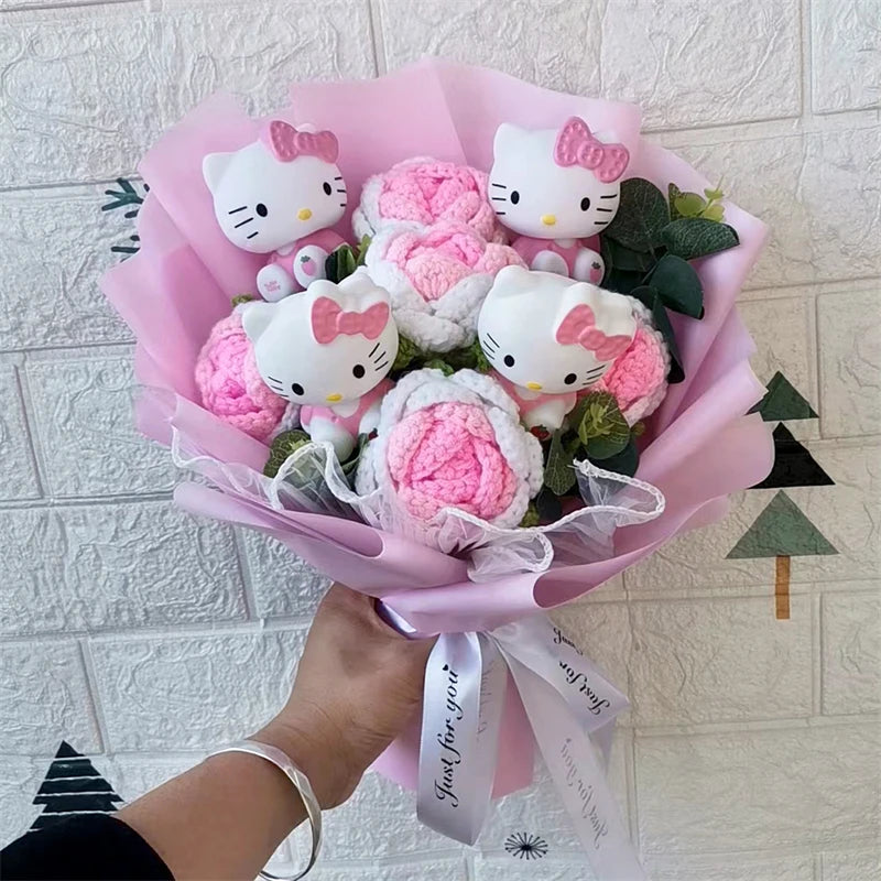 Hello Kitty Plush Rose Bouquet