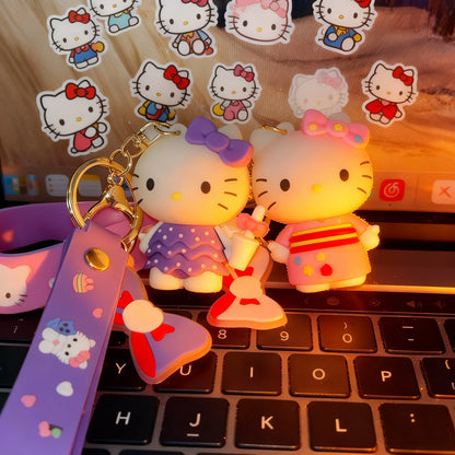 Hello Kitty Kawaii Charm Keychain & Bag Pendant 🎀