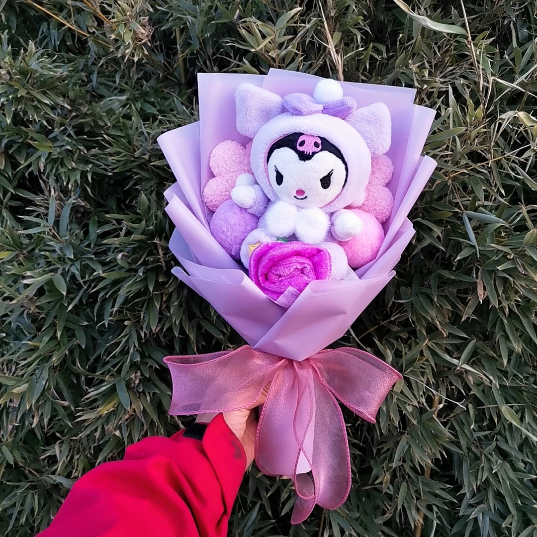 Hello Kitty Plush Rose Bouquet