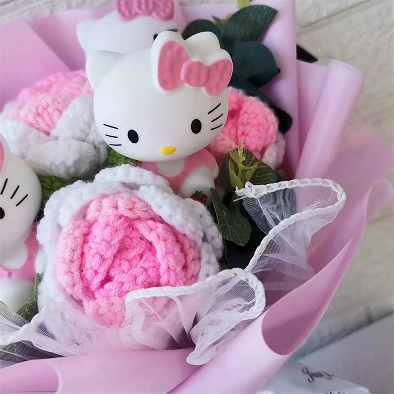 Hello Kitty Plush Rose Bouquet