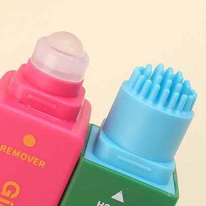 Portable Clothes Stain Remover Pen Double Head Instant Stain Treater Stick Water Free Grease Pen Travel Emergency Cleaning Tool