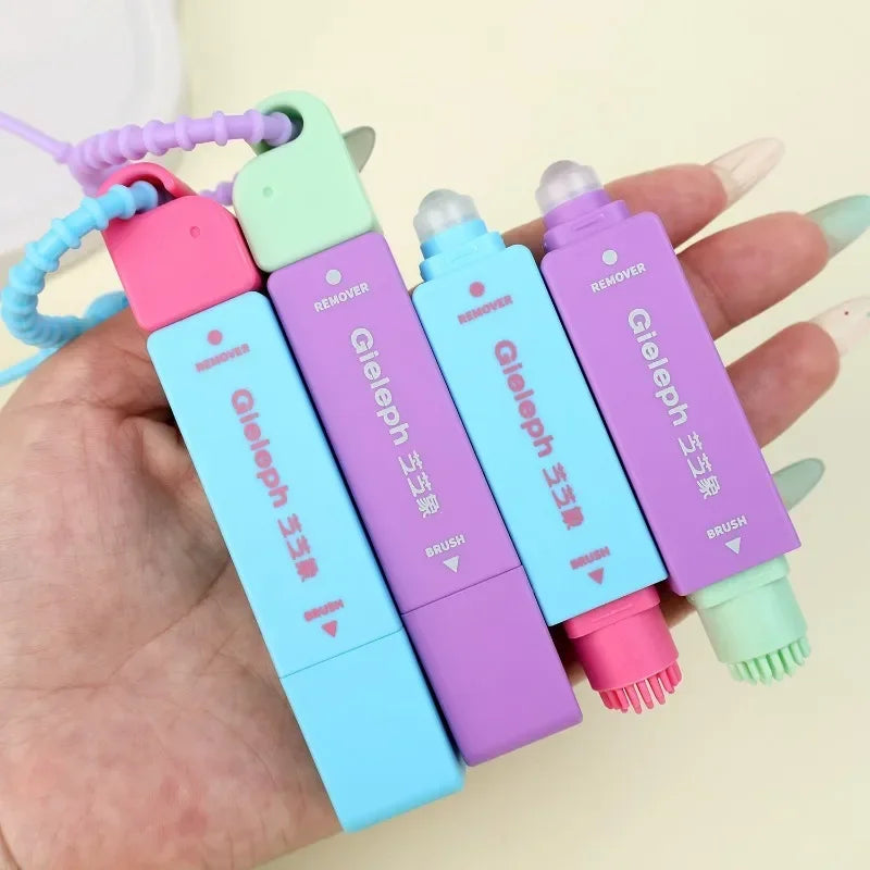 Portable Clothes Stain Remover Pen Double Head Instant Stain Treater Stick Water Free Grease Pen Travel Emergency Cleaning Tool