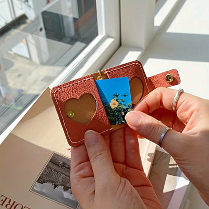 Heart Photo Wallet Keychain