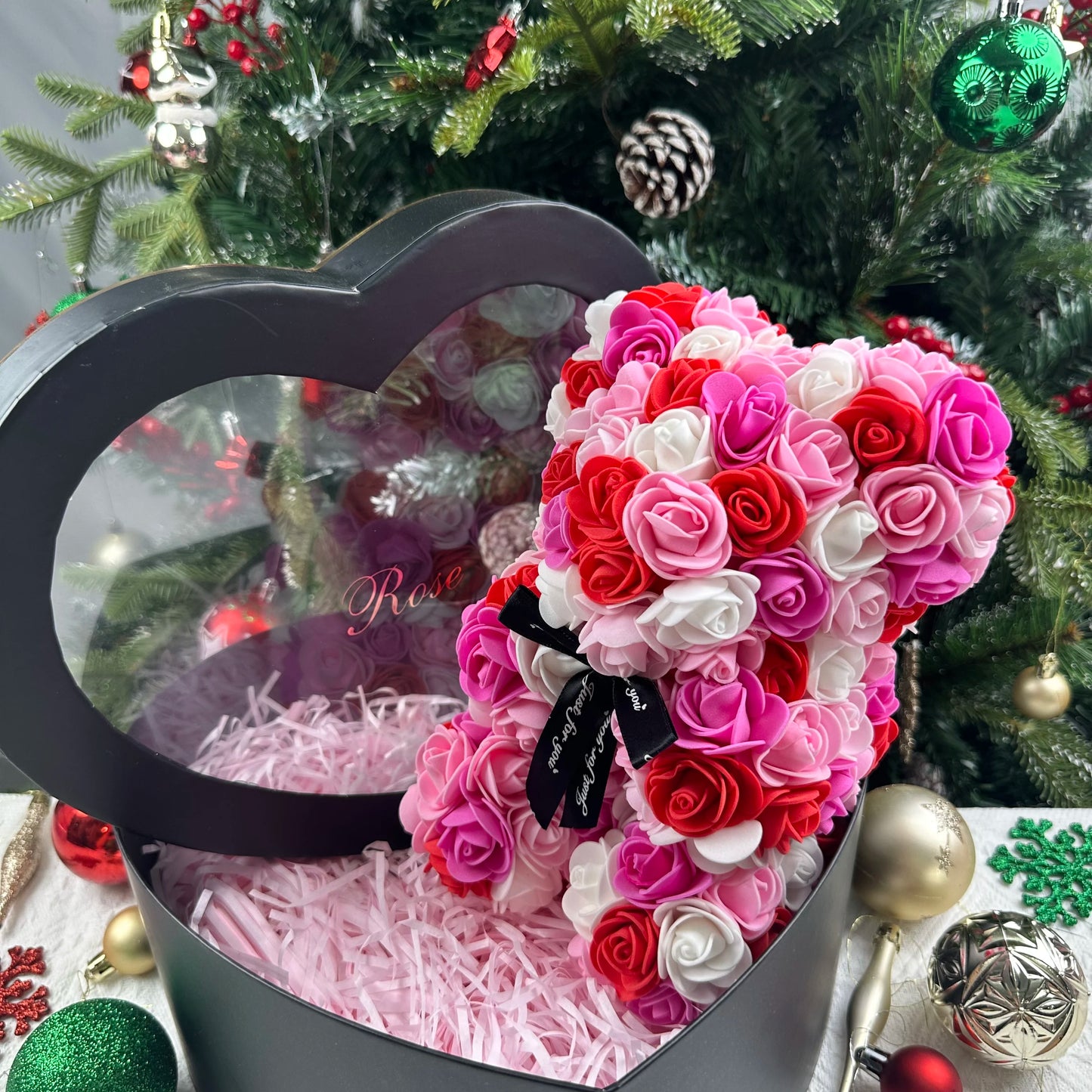 Rose Bear Gift – Valentine’s Edition