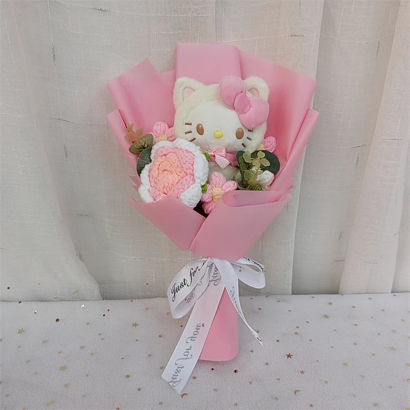Hello Kitty Plush Rose Bouquet