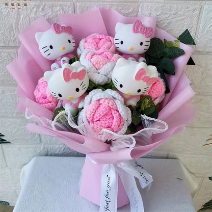 Hello Kitty Plush Rose Bouquet