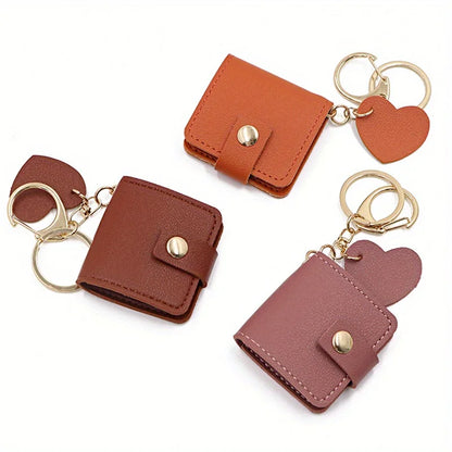 Heart Photo Wallet Keychain
