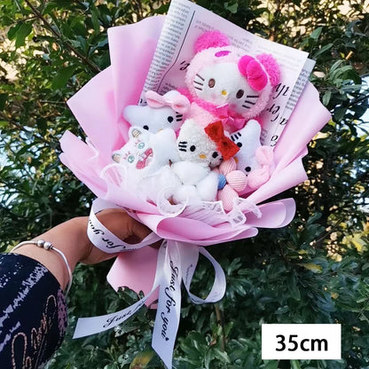 Hello Kitty Plush Rose Bouquet