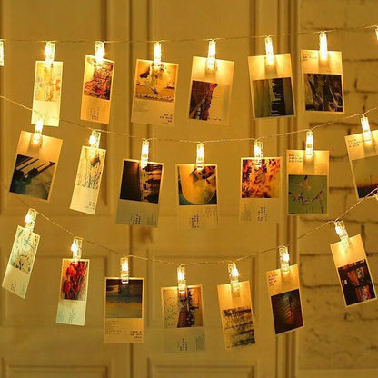 Photo Clip Fairy String Lights