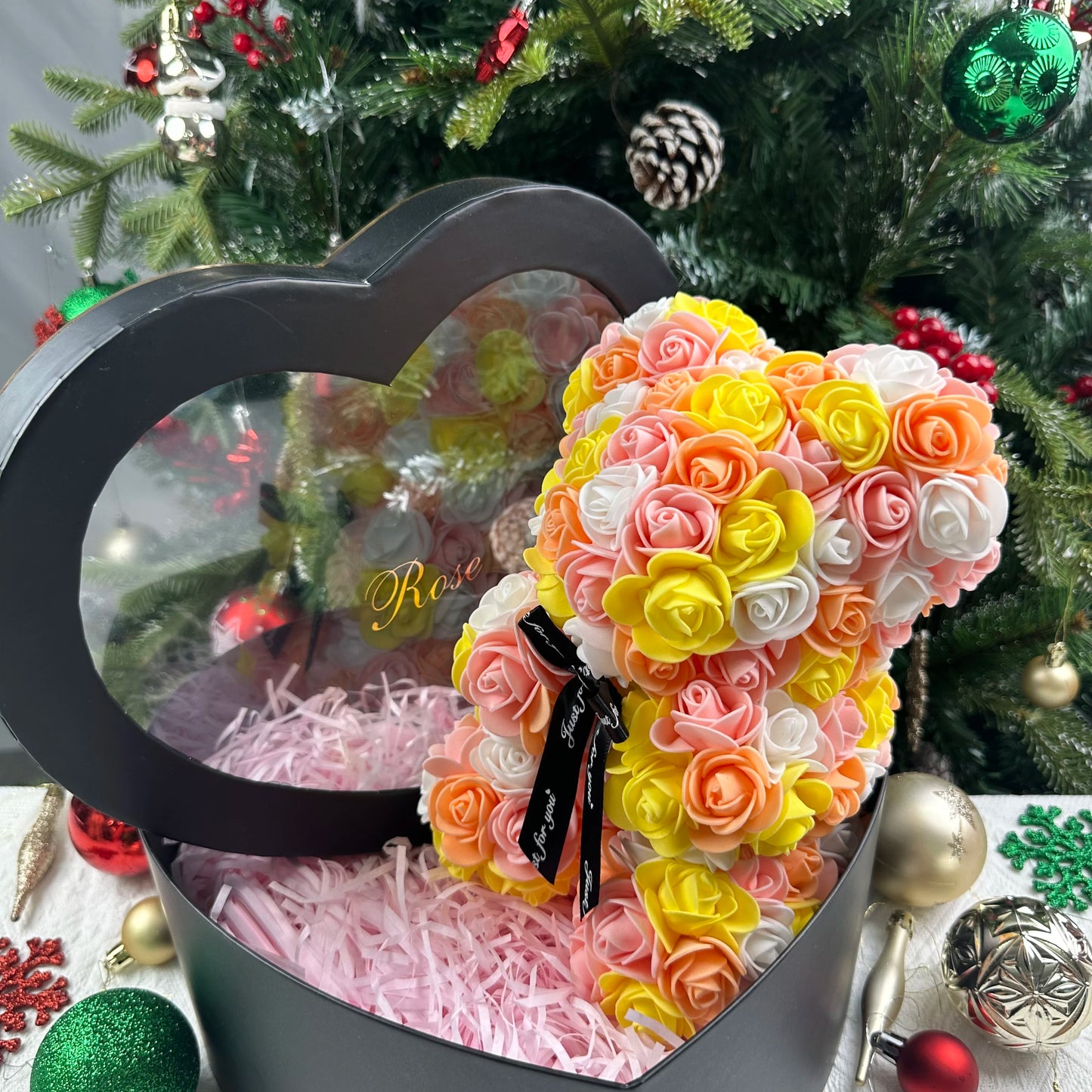 Rose Bear Gift – Valentine’s Edition