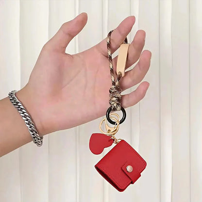Heart Photo Wallet Keychain