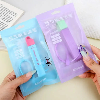 Portable Clothes Stain Remover Pen Double Head Instant Stain Treater Stick Water Free Grease Pen Travel Emergency Cleaning Tool