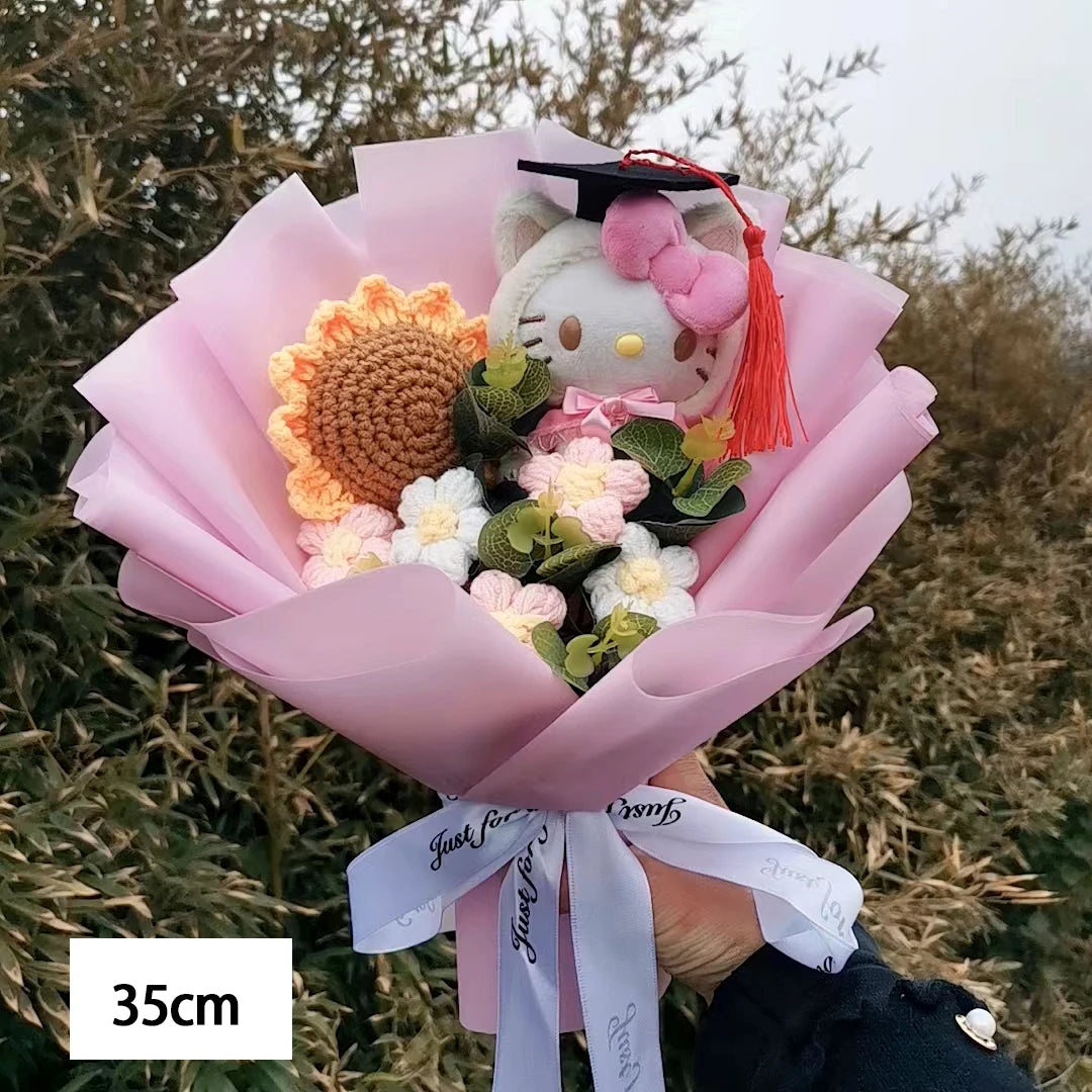 Hello Kitty Plush Rose Bouquet