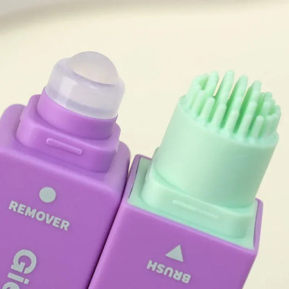 Portable Clothes Stain Remover Pen Double Head Instant Stain Treater Stick Water Free Grease Pen Travel Emergency Cleaning Tool