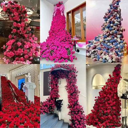 Velvet Artificial Rose Stems