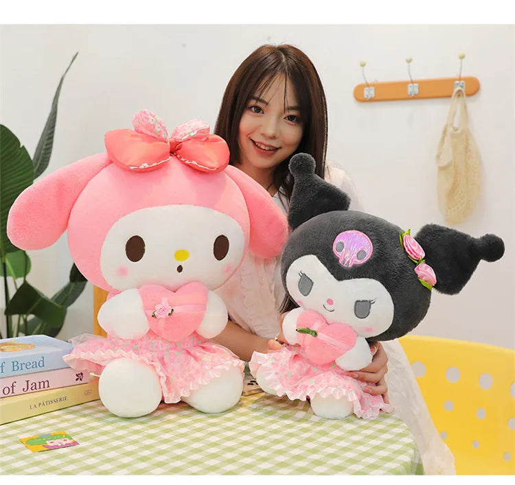 Kuromi Heart Plush – Valentine’s Edition