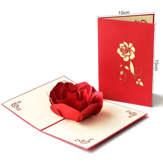 3D Pop-Up Cherry Blossom Love Card (Gift-Ready Valentine’s Greeting)