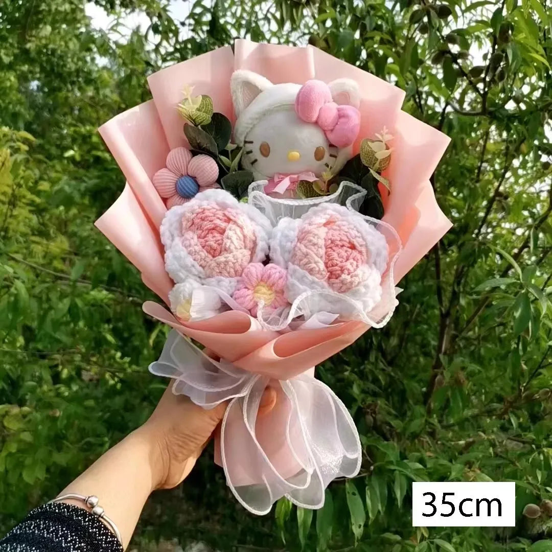 Hello Kitty Plush Rose Bouquet