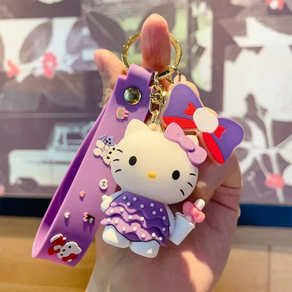 Hello Kitty Kawaii Charm Keychain & Bag Pendant 🎀