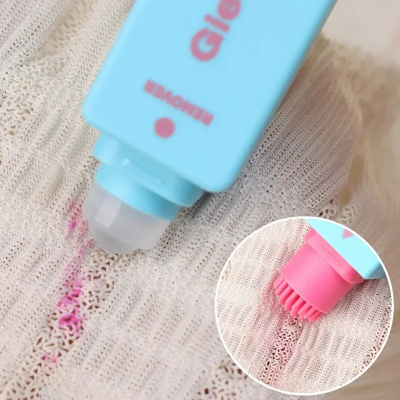 Portable Clothes Stain Remover Pen Double Head Instant Stain Treater Stick Water Free Grease Pen Travel Emergency Cleaning Tool