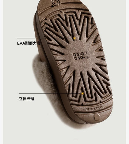 Hello Kitty Plush Slippers (Warm Cotton, Kawaii Home Slippers)