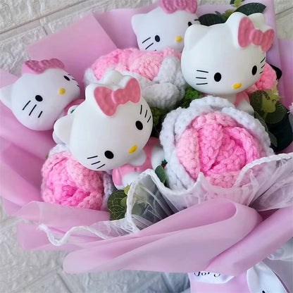 Hello Kitty Plush Rose Bouquet
