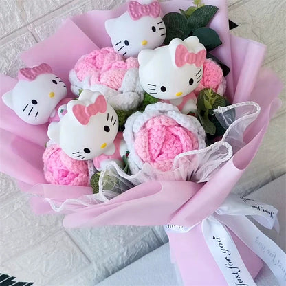 Hello Kitty Plush Rose Bouquet
