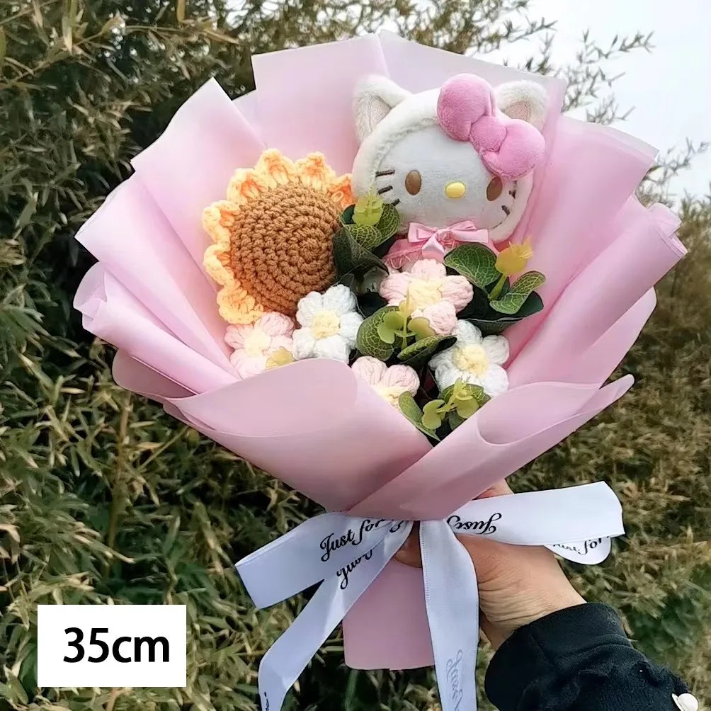 Hello Kitty Plush Rose Bouquet