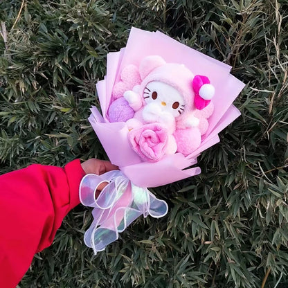 Hello Kitty Plush Rose Bouquet