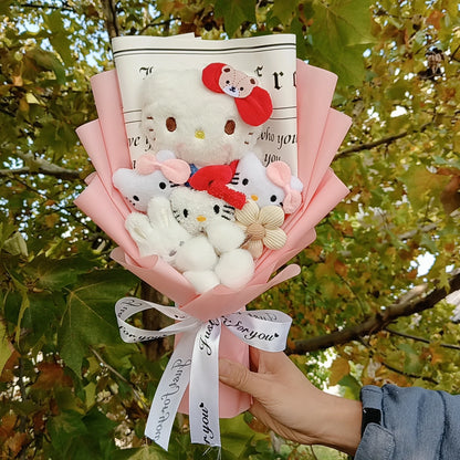 Hello Kitty Plush Rose Bouquet
