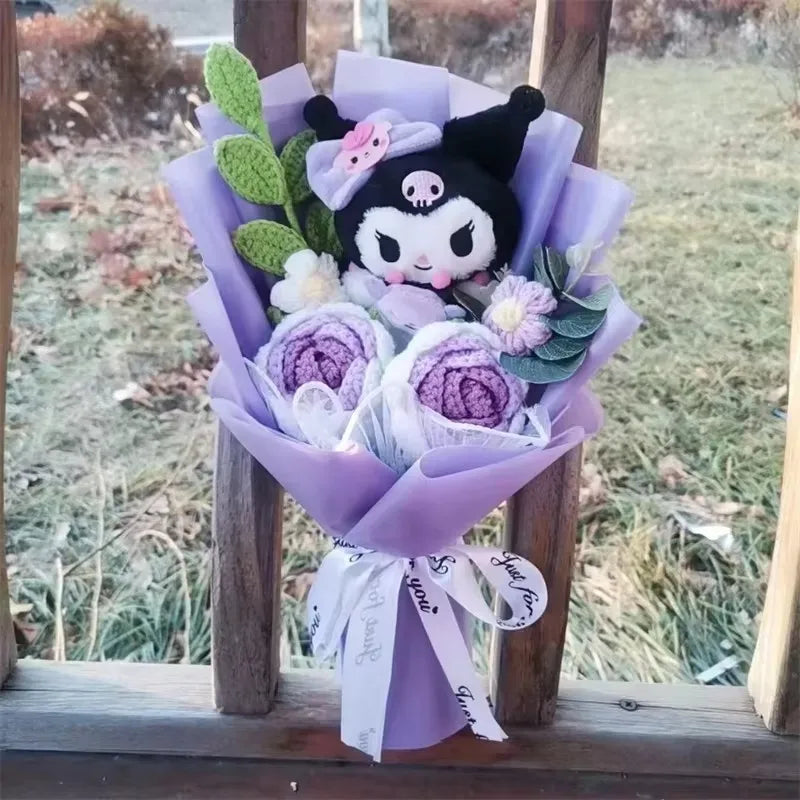 Hello Kitty Plush Rose Bouquet