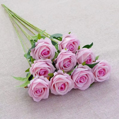 Velvet Artificial Rose Stems